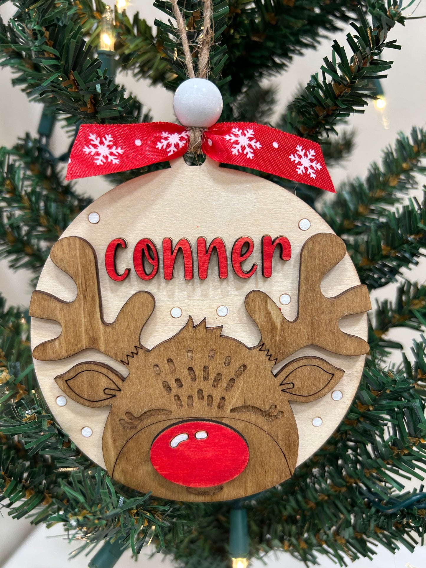Boy reindeer-personalized