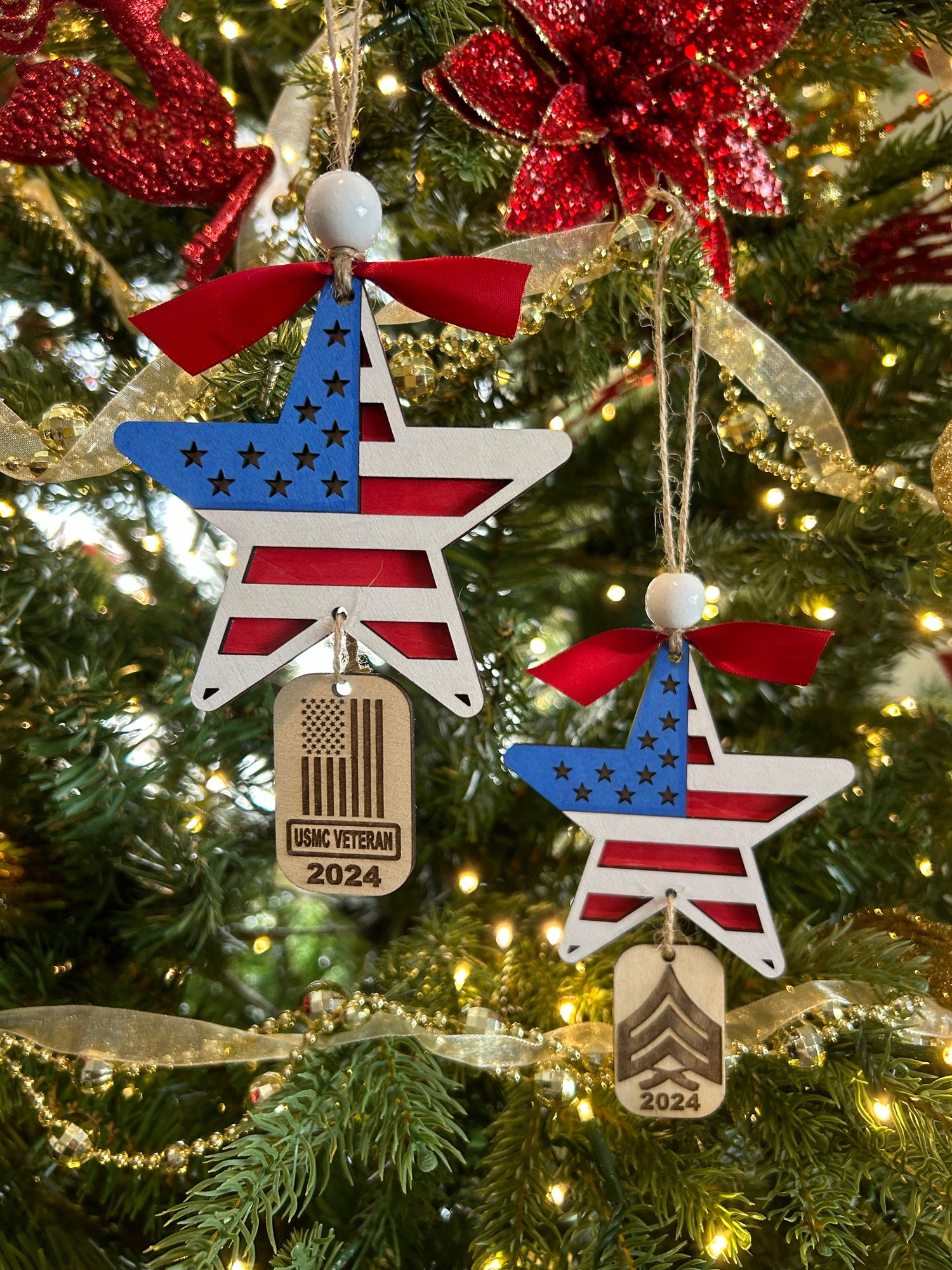 Military and First Responders Ornaments