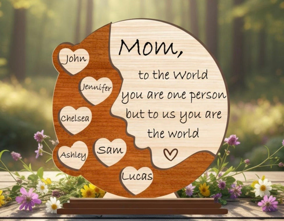 Mom, Grandma plaque