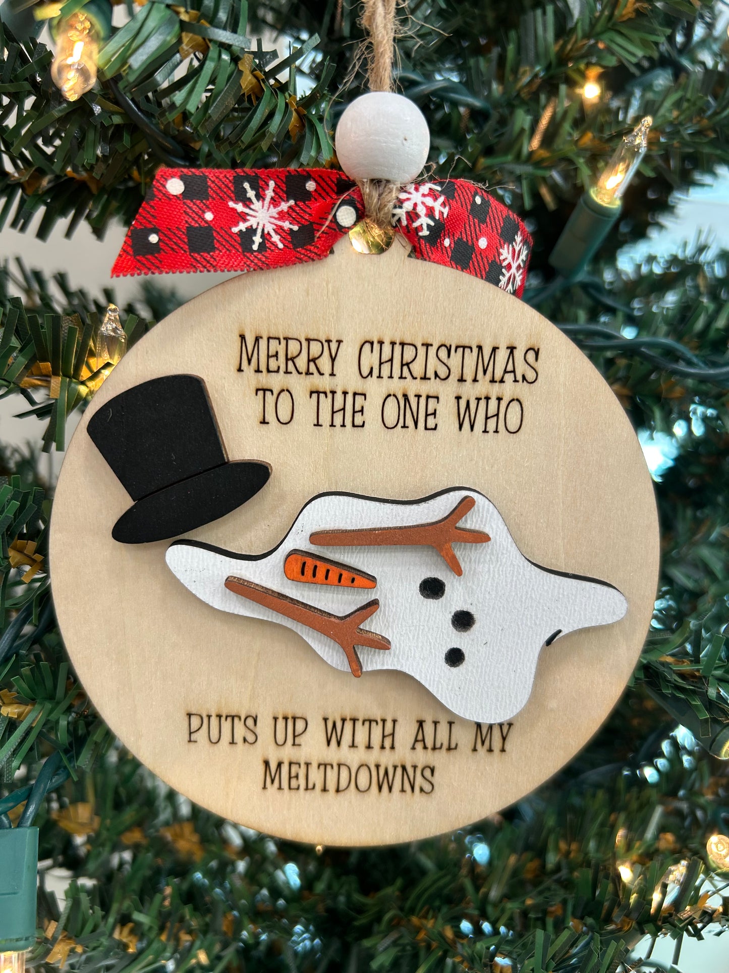 Meltdown ornament